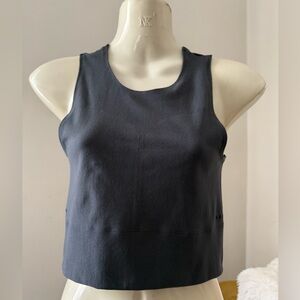 Adidas Grey Crop Tank Top